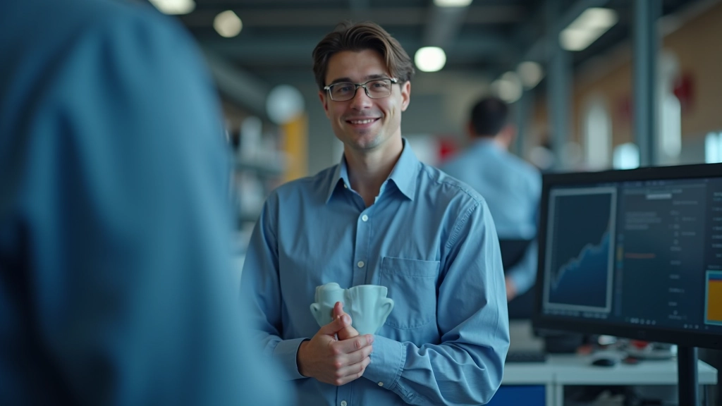 Tableau de bord affichant les commandes et statistiques industrielles